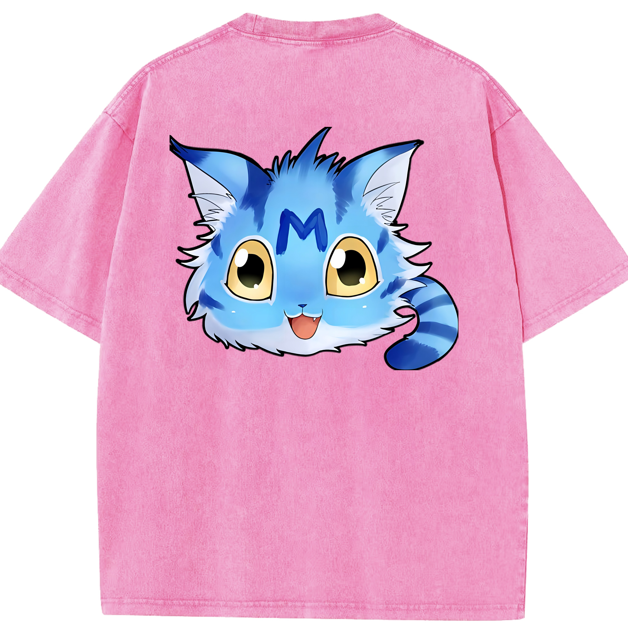（画像用） Digimon デジタルモンスター/デジモン 綿100% ヴィンテージ風 半袖Tシャツ（背面プリント）